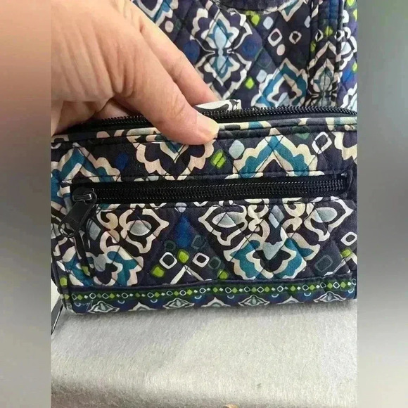 Vera Bradley Extra Large Toggle Tote bag and Wallet lot 2 pieces - Picture 5 of 14